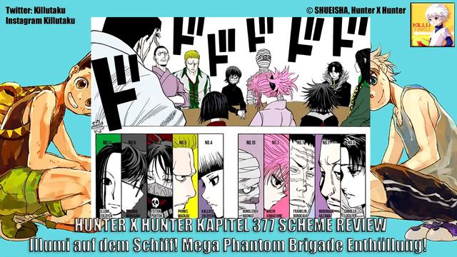ILLUMI tritt der PHANTOM BRIGADE bei! || Hunter X Hunter Manga 377 REVIEW смотреть онлайн