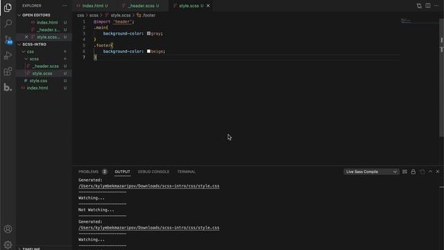 Sass(Scss) in 10 minutes смотреть онлайн