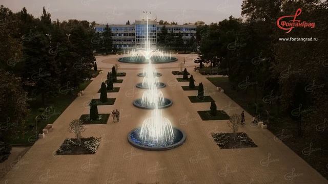 Проект нового поющего фонтанного комплекса в Анапе смотреть онлайн