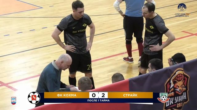 СпортмастерPRO - Городская лига. Иваново. Тур 2. ФК Кохма — Страйк смотреть онлайн