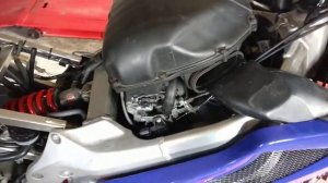 Поиск причин не правильной работы двигателя мотоцикла Honda CBR600F4