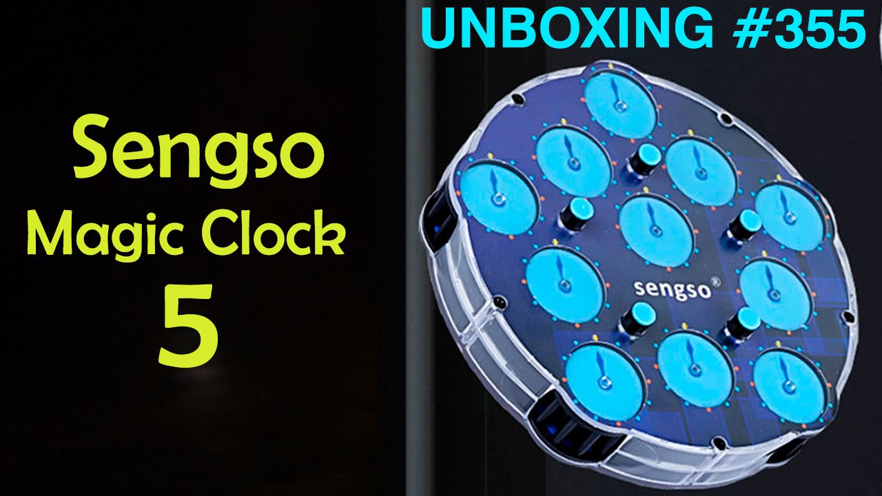 Unboxing №355 Мега Клок | Sengso Magic Clock 5 | Часы Рубика смотреть онлайн