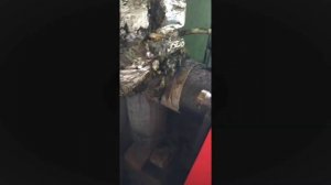 чистка котла и замена трубы