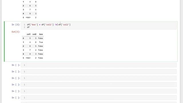 How to compare columns in pandas смотреть онлайн