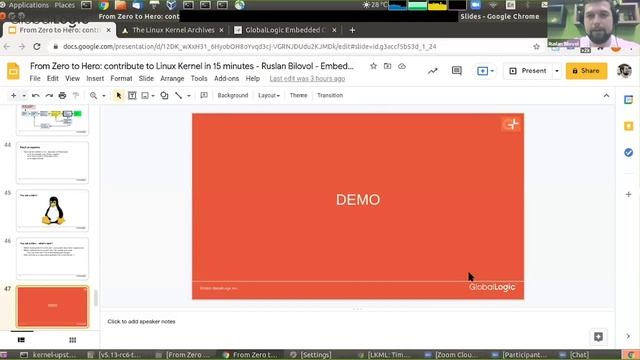 Embedded Webinar #13 "From Zero to Hero: contribute to Linux Kernel in 15 minutes" смотреть онлайн