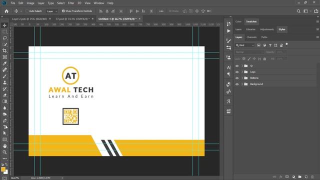 Professional Business Card Design in Photoshop - How to Create Business Card Design in Photoshop смотреть онлайн