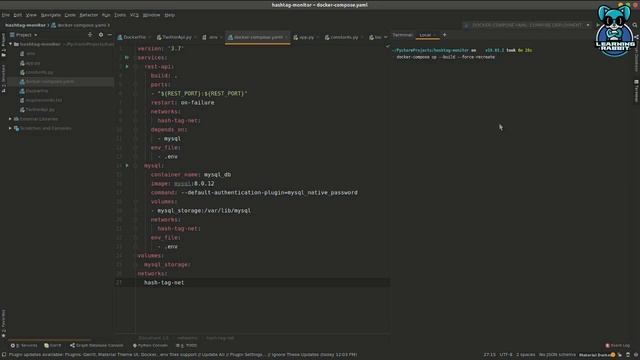 Lecture 10 - Write a docker-compose for web application in 10 minutes смотреть онлайн