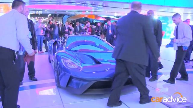 Ford GT : Walkaround at NAIAS Detroit Motor Show 2015 смотреть онлайн