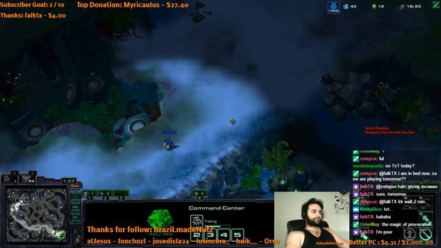 Terran - freestyling - 1v1 - EU ladder - chat and chill смотреть онлайн