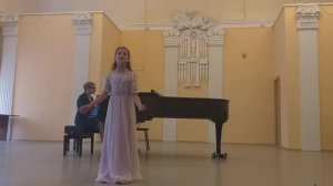 Горяйнова Кристина   А.  Гурилев   «Сарафанчик»