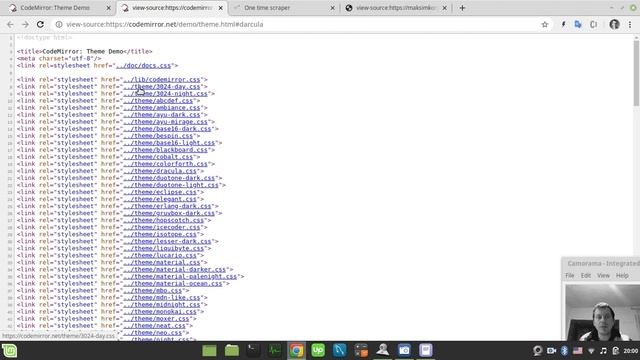how to change colorscheme in codemirror online code editor if it's not supported | dead simple hack смотреть онлайн