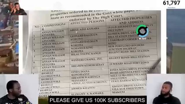 ERNEST BAI KOROMA AND FAMILY TO LOOSE THEIR HOMES TO PRESIDENT BIO