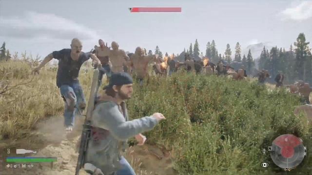 Days Gone Забота О Безопасности. Орда на ферме Айрон-Бьютт. смотреть онлайн