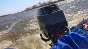 Обкатка мотора Yamaha 8 (enduro)