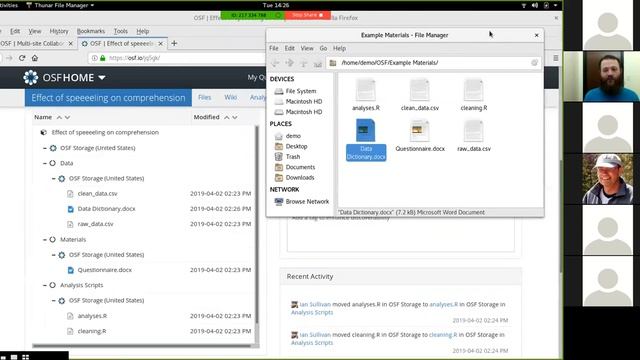 Open Science Framework for Reproducible Research смотреть онлайн