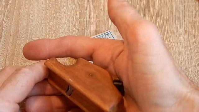 Карманный мини рубанок из дерева. смотреть онлайн