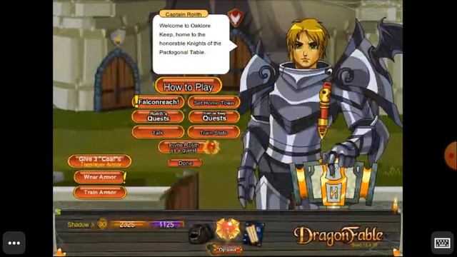 DragonFable - Tutorial (Portuguese) - Parte 1 Jogabilidade смотреть онлайн