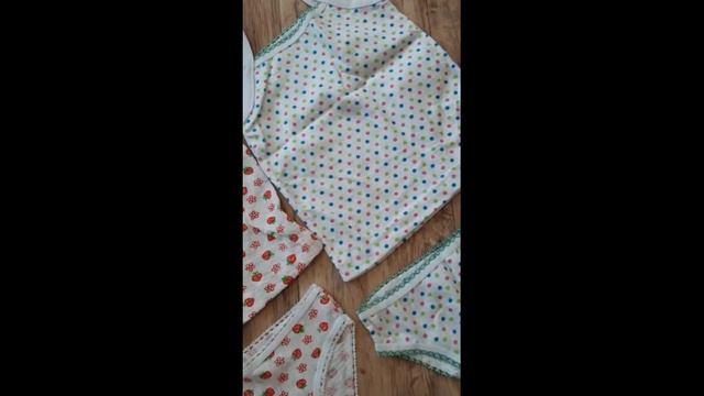 Комплект нижнего белья для девочки, цвет ассорти, Производство Россия - "Ригма" от 9 мес до 9 лет смотреть онлайн