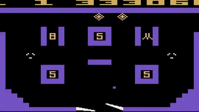 Atari 2600 - Video Pinball - Game 1 смотреть онлайн