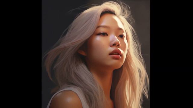 [4K AI art] Beautiful Asian Women with Blonde Hair Ai Lookbook смотреть онлайн
