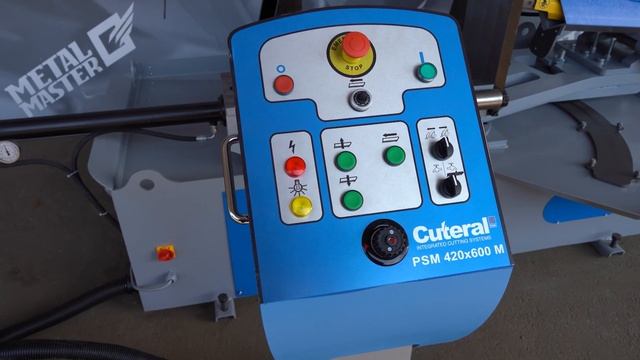 Ленточнопильный полуавтоматический станок из Турции Cuteral PSM 420Х600 M. смотреть онлайн