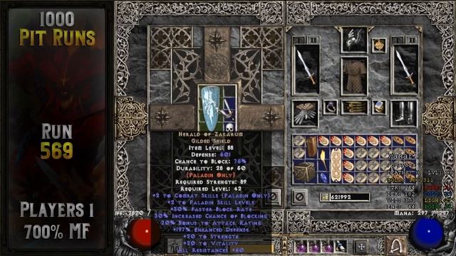 1000 Pits Runs - Godly Finds with the Pitzerker - Diablo 2 смотреть онлайн