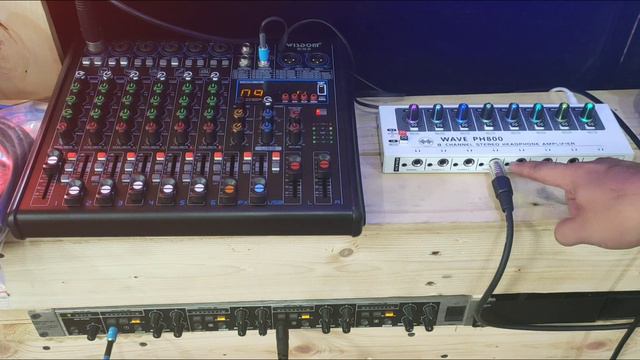Set Up Simple MD #inearmonitors IEMs - Via Mixer, Splitter, Headphone Amp Analog 🎛️🎚️🎧 смотреть онлайн