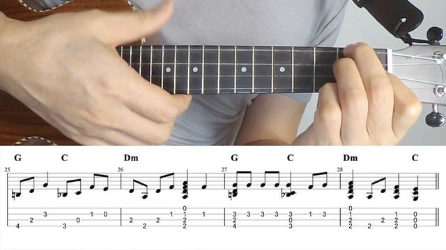 Dust in the Wind -Beginners [Ukulele Fingerstyle] Play-Along with Tabs *PDF available смотреть онлайн