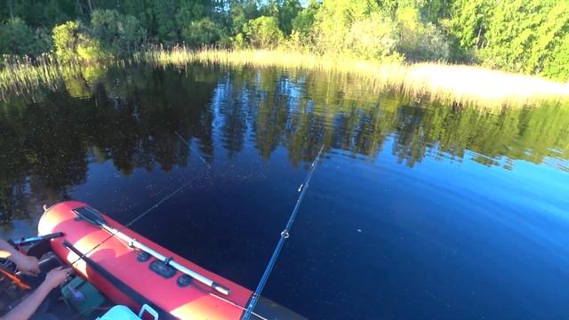 Достойная рыбалка на Рыбинском водохранилище. Ловля окуня на спиннинг. Рыбинское Водохранилище. РСД смотреть онлайн