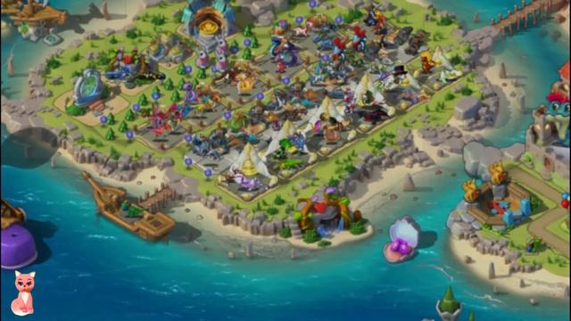 Покупаем ОСТРОВ МАЛЫШЕЙ и получаем драконов ЧЕРНИКА и РОБОЦЫП в игре Легенды Дракономании смотреть онлайн