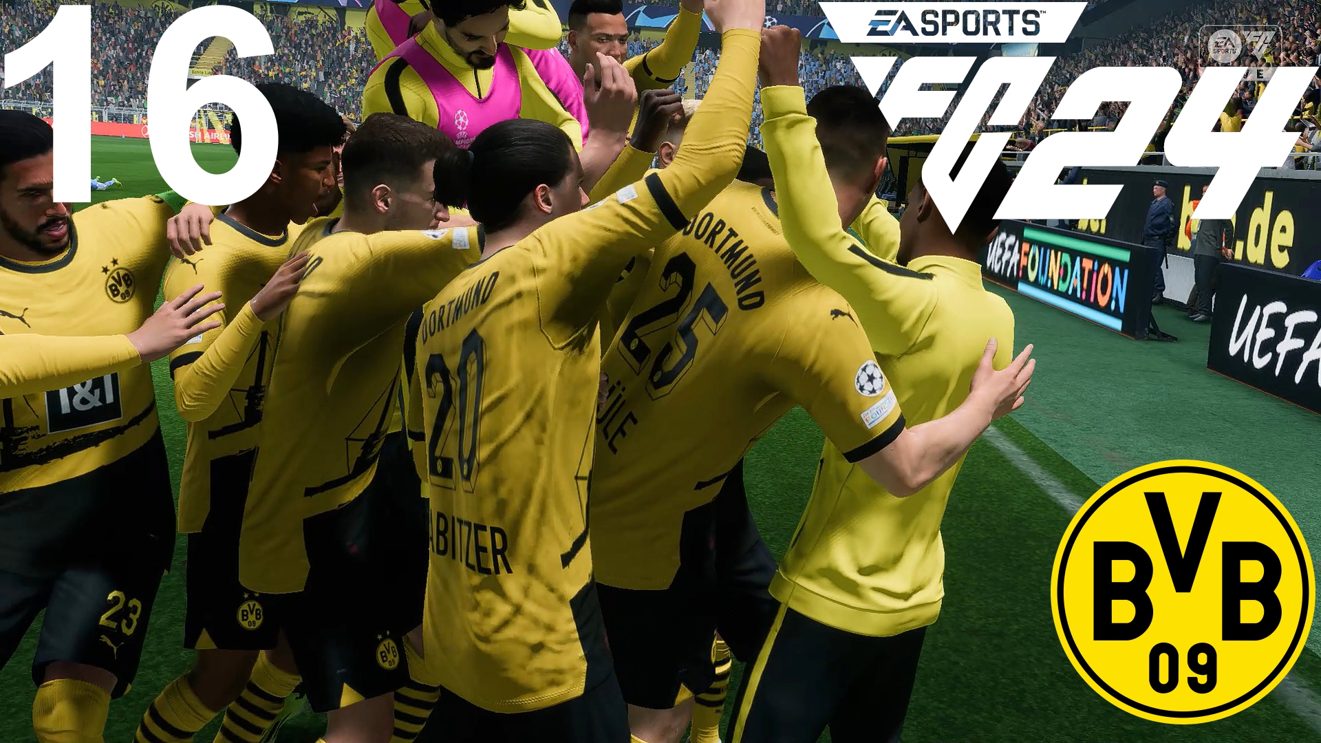 FC 24 КАРЬЕРА ЗА БОРУССИЮ ДОРТМУНД #16 - ОТВЕТНАЯ ИГРА ПРОТИВ МАНЧЕСТЕР СИТИ В 1/4 ЛЧ!