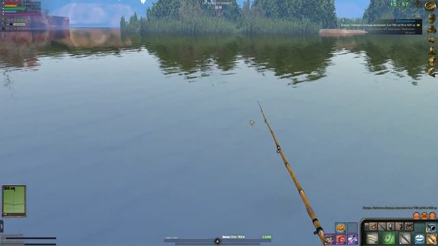 Дельта. Обзор новой локации - первые трофеи. # 162. Прохождение Atom Fishing II смотреть онлайн