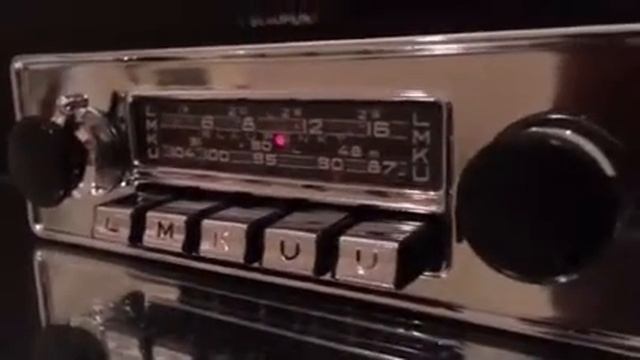 Chromelondon blaupunkt Karlsruhe deluxe classic car radio test смотреть онлайн