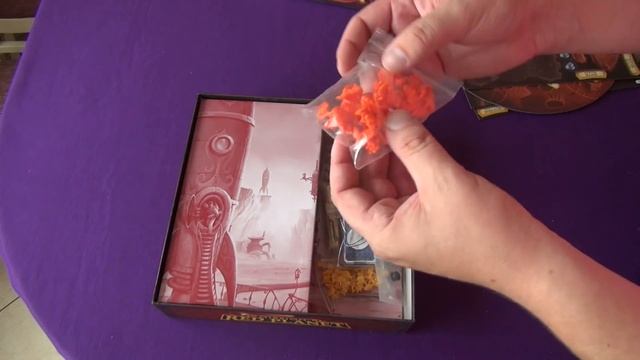 Настольная игра - Mission Red: Planet Распаковка, board game unpacking Mission: Red Planet смотреть онлайн
