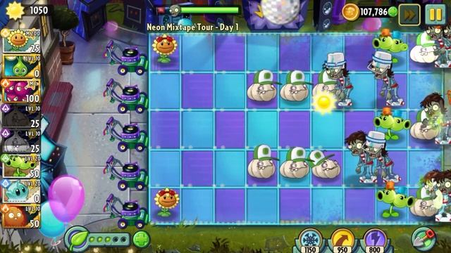 Шизанутые тактики в Plants vs. Zombies 2 смотреть онлайн