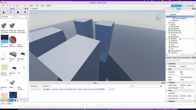 ROBLOX STUDIO | Спайдермен в Roblox смотреть онлайн