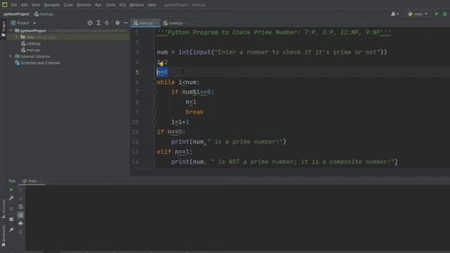 Prime Number Program in Python using While loop Python code to check Prime number or not in Hindi смотреть онлайн