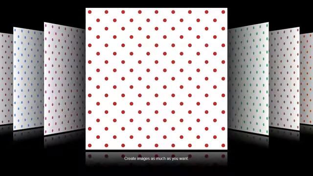 Colored Loose Polka Dots On White - Scrapbooking Digital Paper and Clipart Image Generator смотреть онлайн