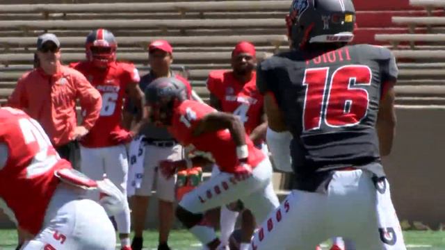 Richard McQuarley UNM Running Back 2017 Spring Showcase смотреть онлайн
