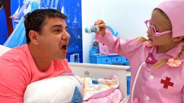 Nastya and her daily Routine with dad смотреть онлайн