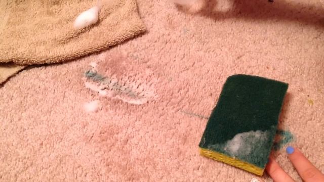 How to get nail polish out of carpet! смотреть онлайн