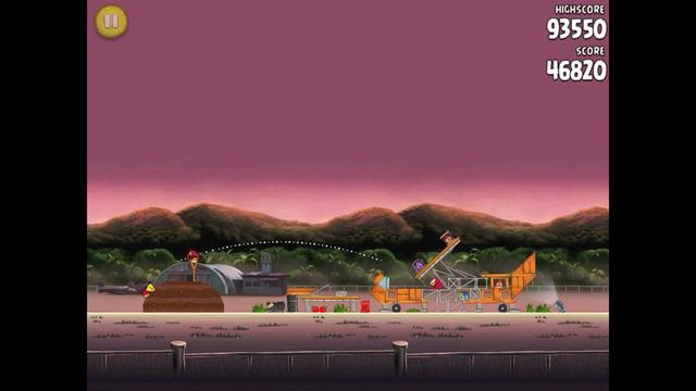 Angry Birds Rio Airfield Chase 10-7 3 Stars Walkthrough video gameplay Ipad 2 смотреть онлайн