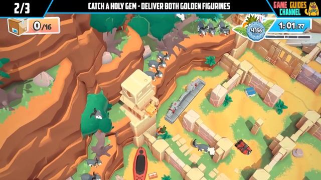 Mountain Goat Maze All Bonus Objectibes Moving Out Movers in Paradise DLC смотреть онлайн