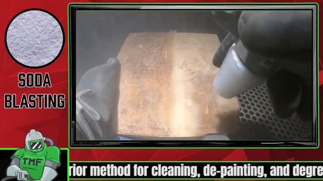 How to Sandblast -Soda Blasting Wood & Tree Trunk (Testing Armex Soda) in Suction Cabinet смотреть онлайн