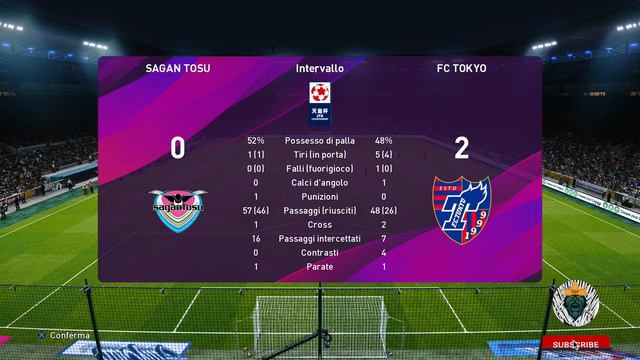 PES 2020 J1 EMPEROR'S CUP: SAGAN TOSU vs FC TOKYO #2 смотреть онлайн