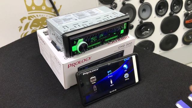 PROLOGY CMD-300. Обзор бюджетной процессорной магнитолы (4К) смотреть онлайн