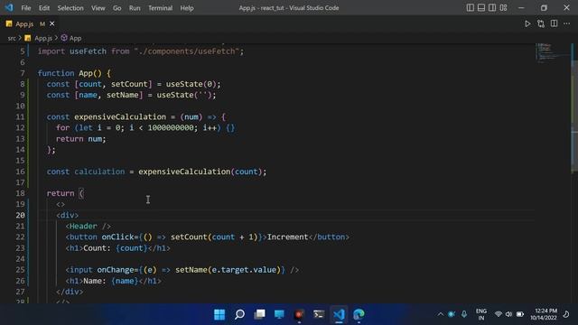 useMemo Hook in React | React.js Full Course #20 смотреть онлайн