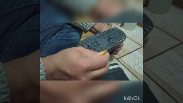Как сделать скользкую обувь более устойчивой.mp4 смотреть онлайн
