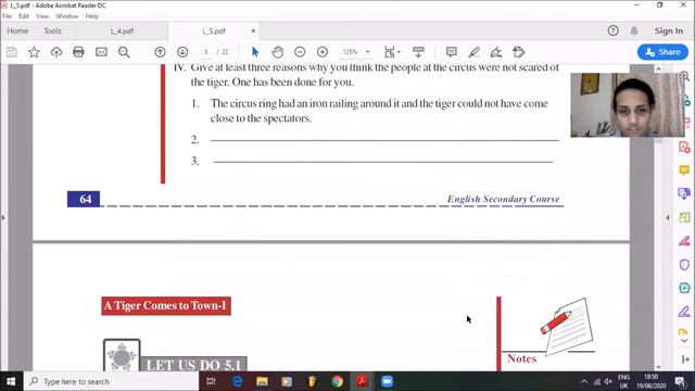 NIOS ENGLISH SECONDARY CODE 202 CHAPTER 5 TIGER IN THE TOWN 1 смотреть онлайн