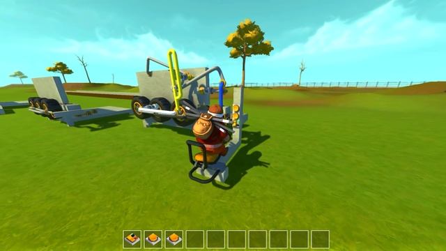 Walschaerts Steam Train Drive Mechanisms! (Scrap Mechanic #210) смотреть онлайн